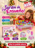 Mesa de Bloques de Construcción "Jardín de Ensueño" - El Regalo Perfecto